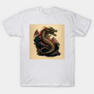 Quetzalcoatl Aztec 2 T-Shirt